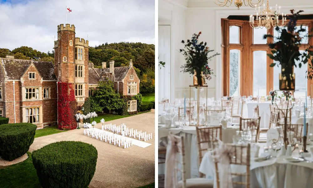 	St Audries Park manor house wedding venue, Somerset