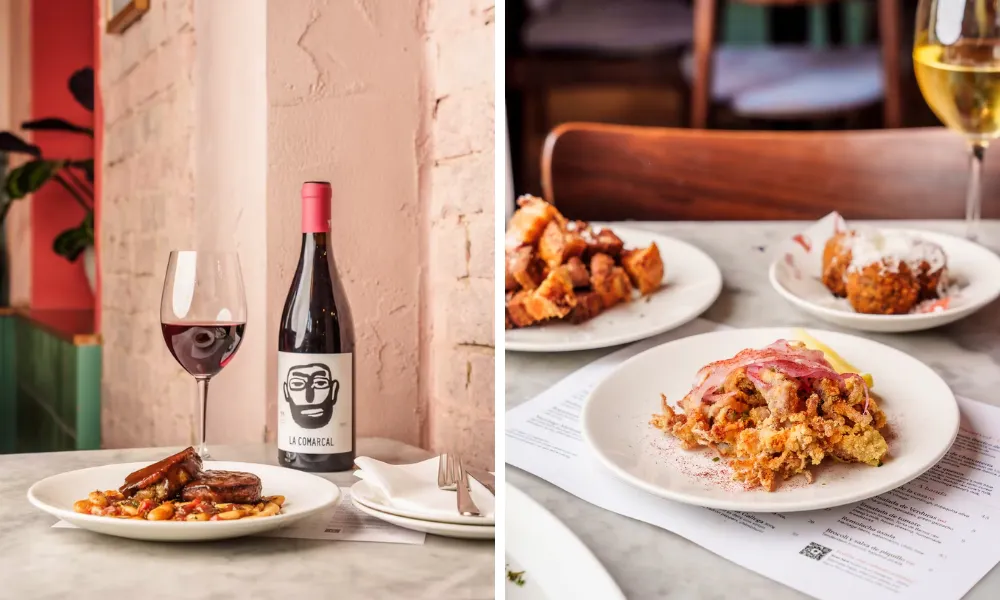 food and wine at brindisa