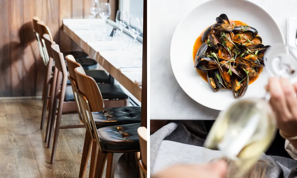 mussels at pizarro