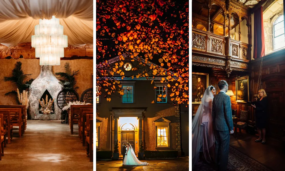 The UK's best autumn wedding venues: 12 charming options to fall in love with