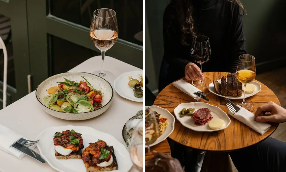 Wine and food at La Compagnie Wine bar