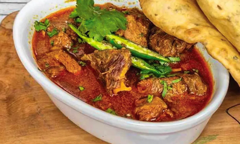 goat curry at goat king