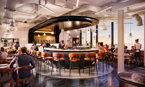 A £73 million Guinness Brewery is opening in Covent Garden, with three restaurants led by Pip Lacey and Calum Franklin