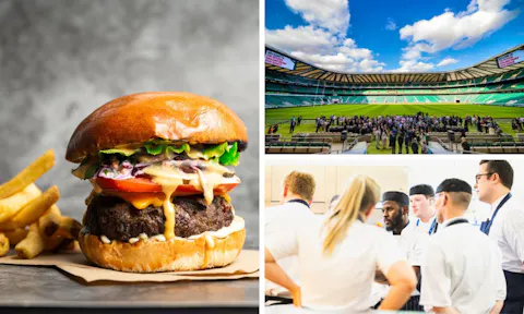 Sustainable hospitality group partners with Michelin-starred chef to promote landmark shift in stadium catering