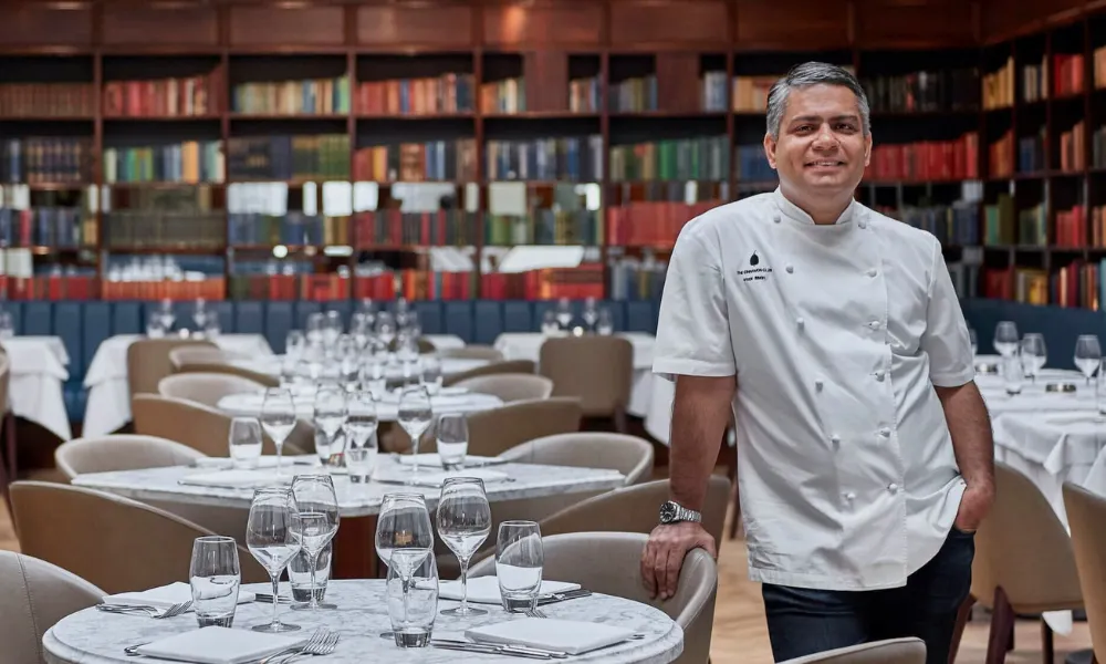 Vivek Singh at the Cinnamon Club