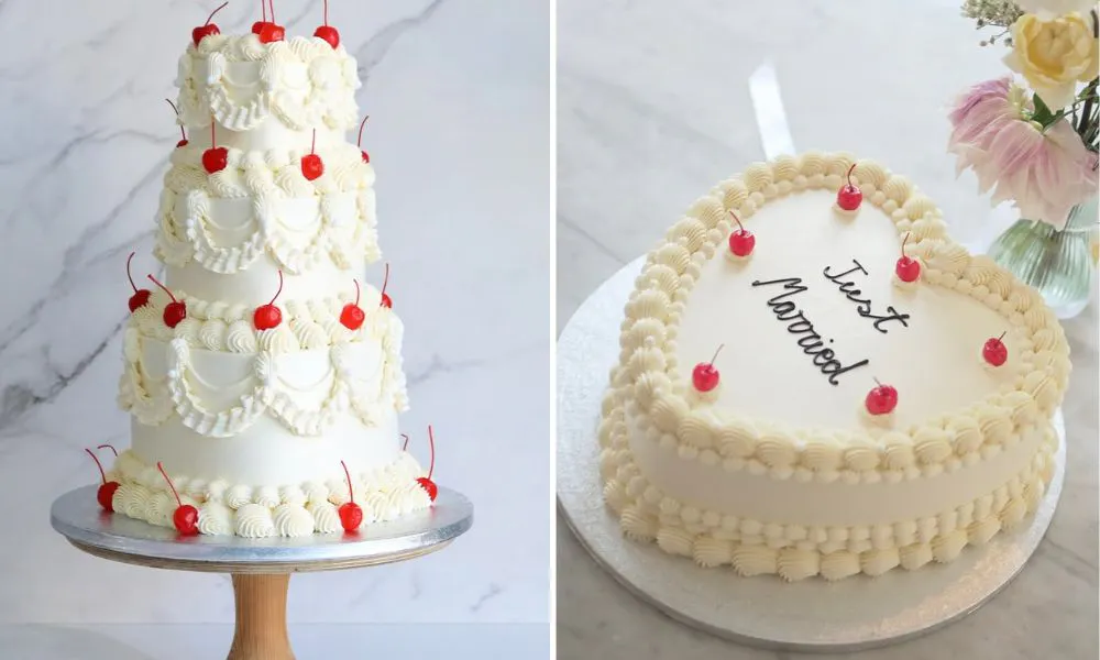 Vintage wedding cakes