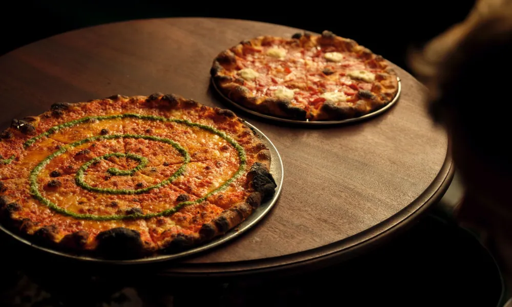 crisp pizza