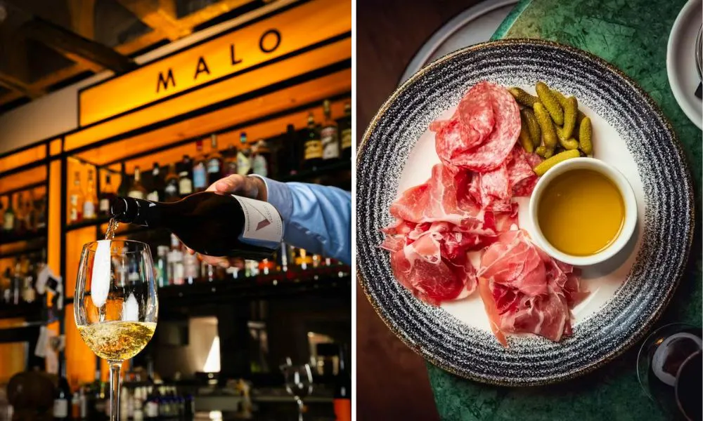Malo wine bar and charcuterie