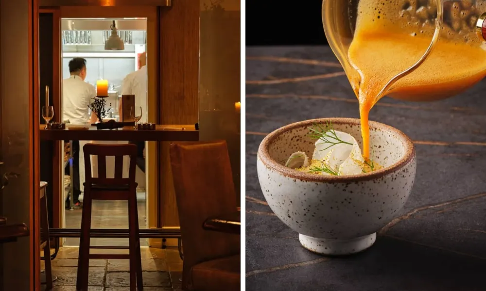 fine dining at sat bains