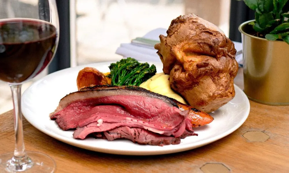 Roast beef and yorkshire pudding