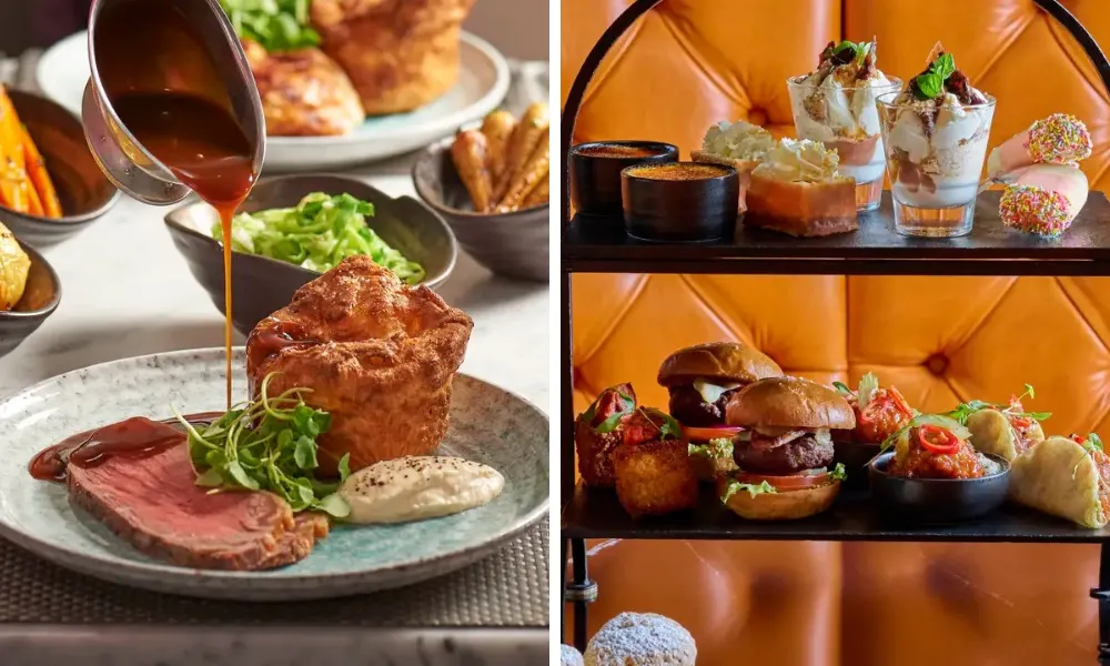 Roast dinner and afternoon tea at Chez Mal