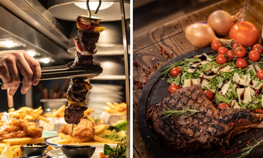 The Cavern restaurant steak and yakatori