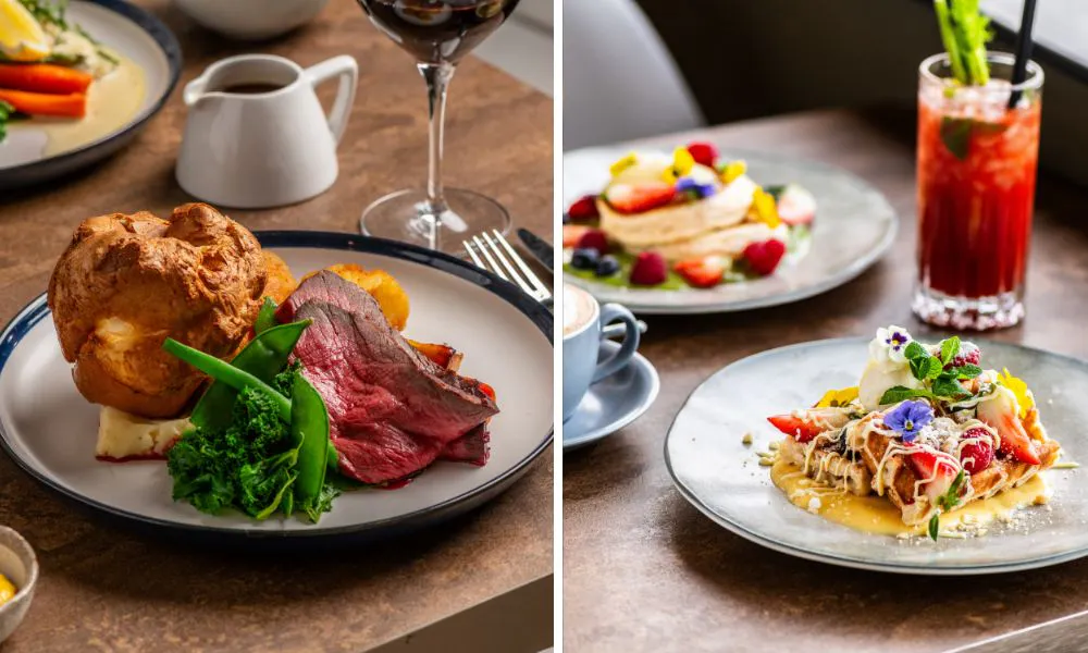 sunday roast and breakfast