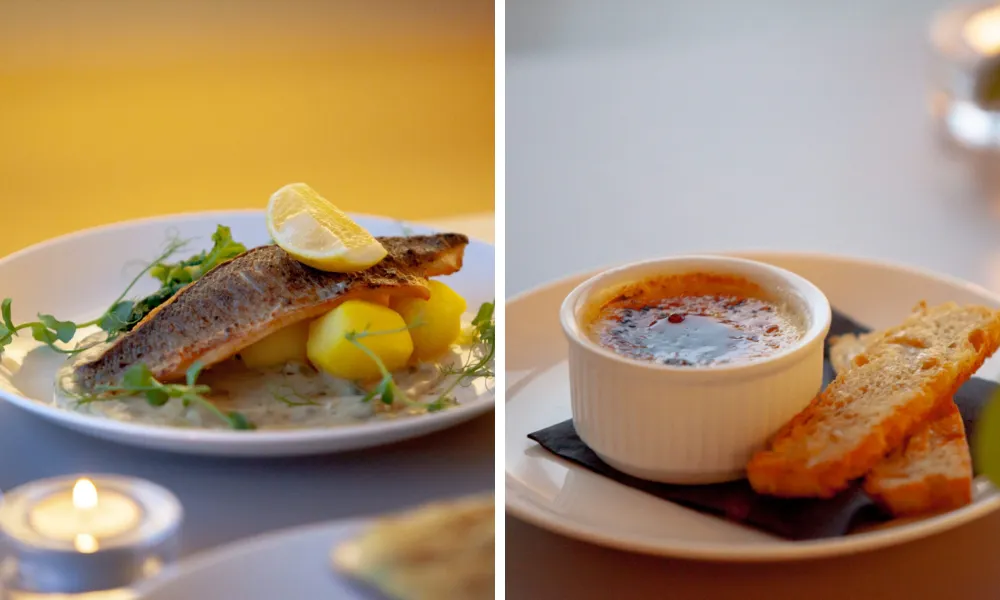 bistro food at the depot