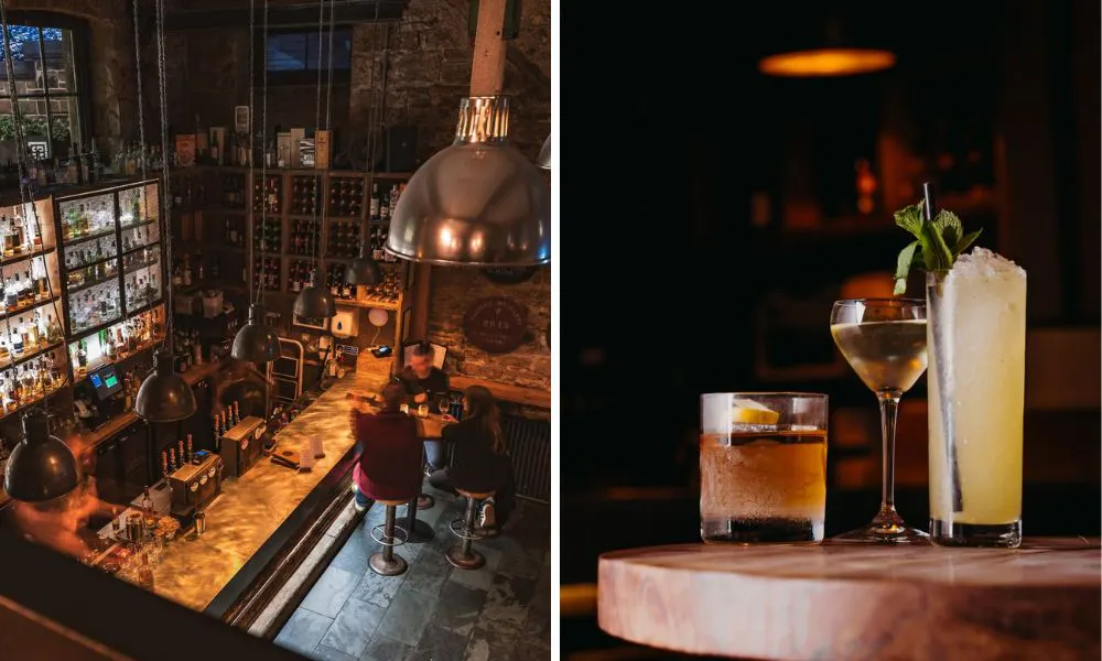bar and cocktails