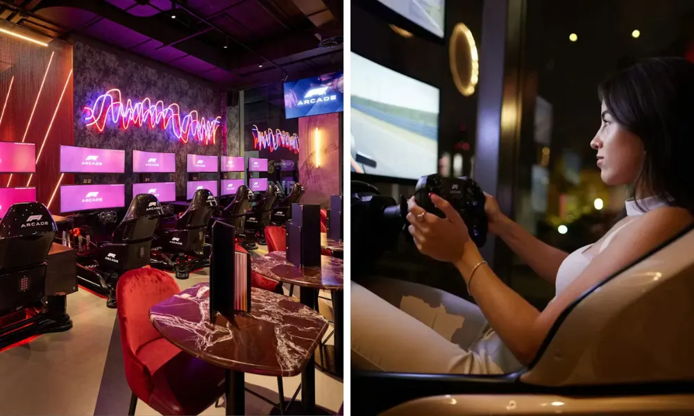 f1 sims at f1 arcade