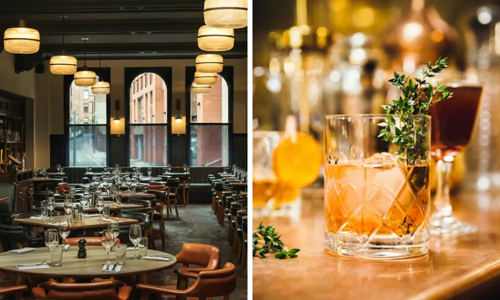 cocktails at hawksmoor
