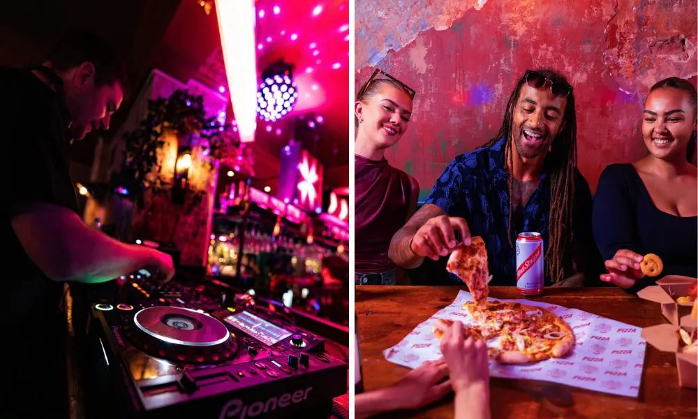 DJs and drinks at Das Kino