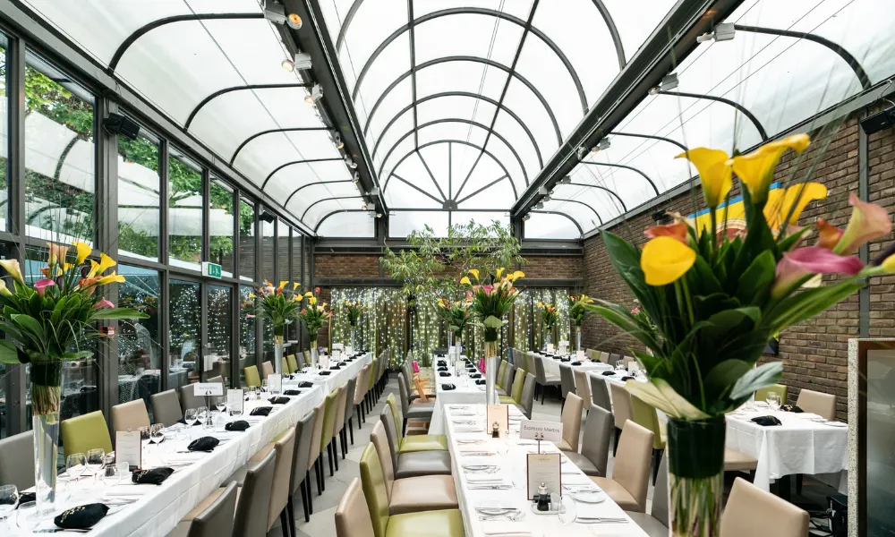 conservatory at fredericks in islington