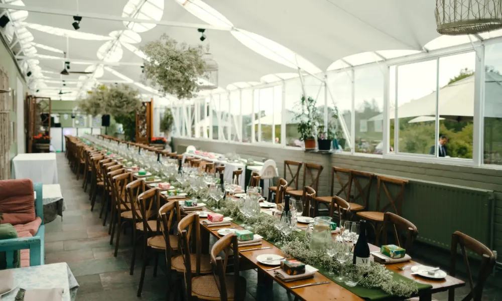 glass house at houghton lodge hampshire