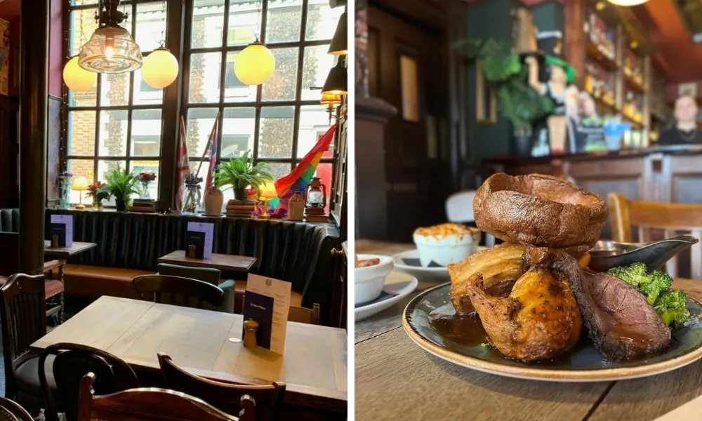 The Walrus dining room and sunday roast