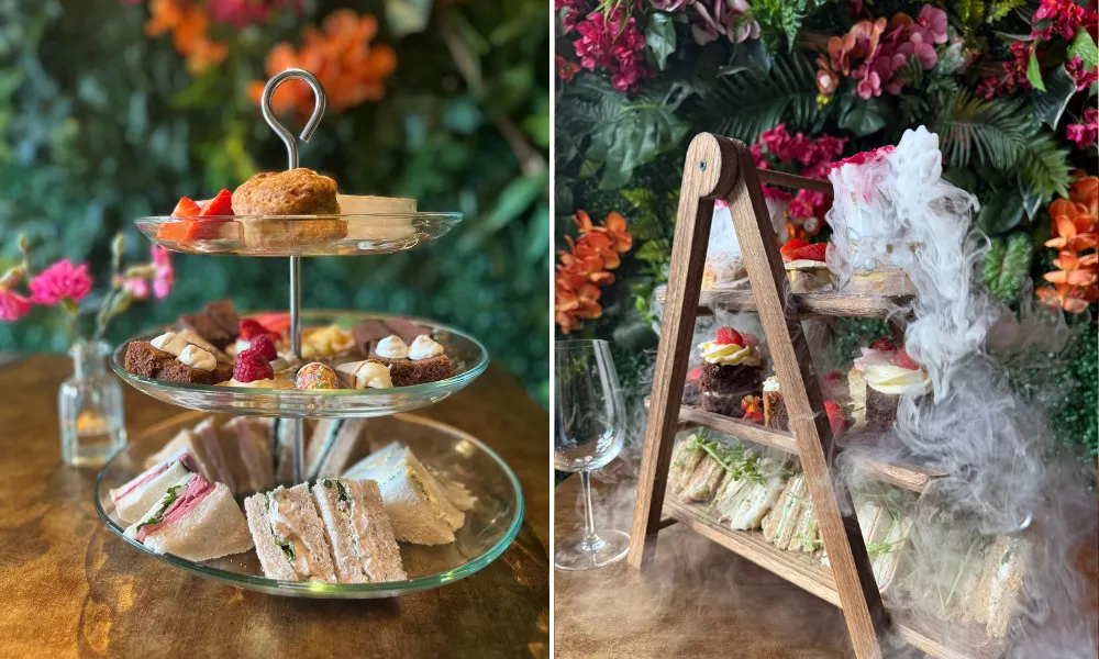 Theatrical afternoon tea