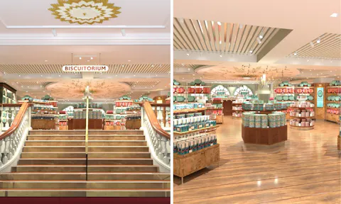 Fortnum & Mason to open first-ever Biscuitorium, with an interactive ‘Biscuit Library’ and a 400g sharing biscuit