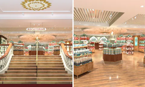 Fortnum & Mason to open first-ever Biscuitorium, with an interactive ‘Biscuit Library’ and a 400g sharing biscuit