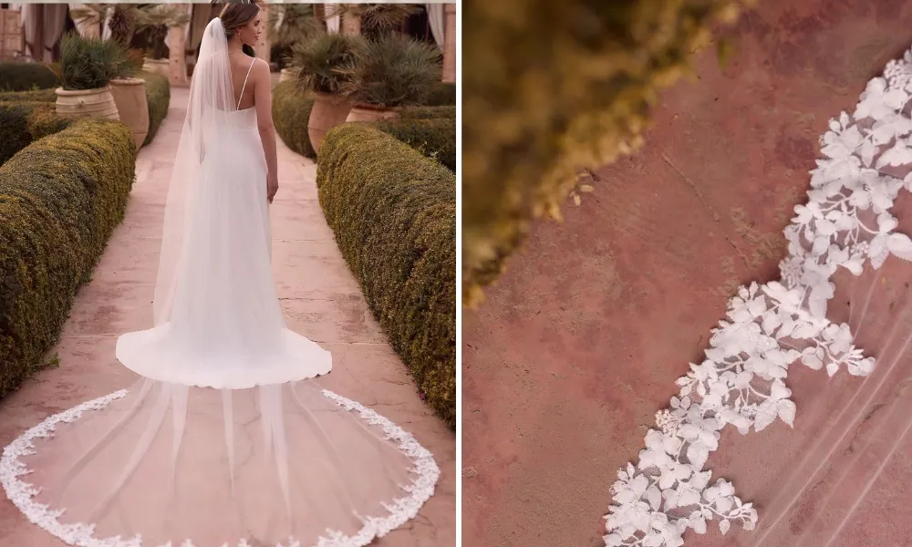 cahedral length veil