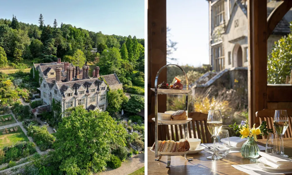 afternoon tea at gravetye manor