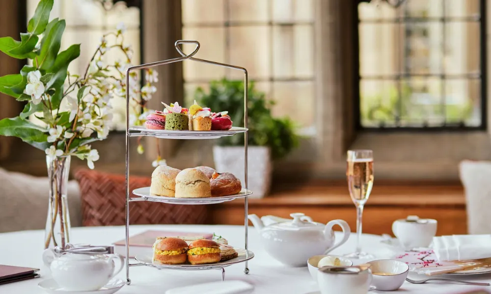 afternoon tea at fanhams hall