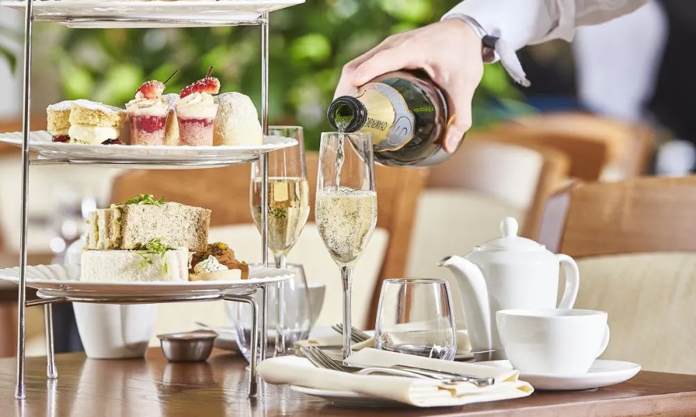 Afternoon tea at The Orangery at Blenheim park