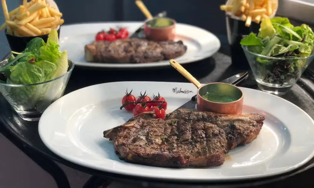 steak at chez mal