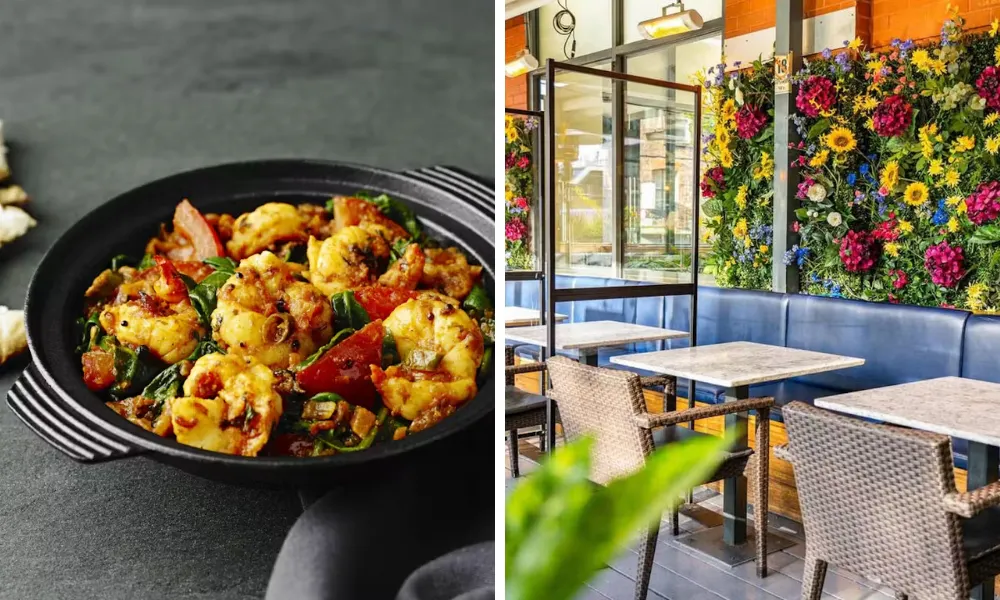 zouk tea bar prawn sizzler
