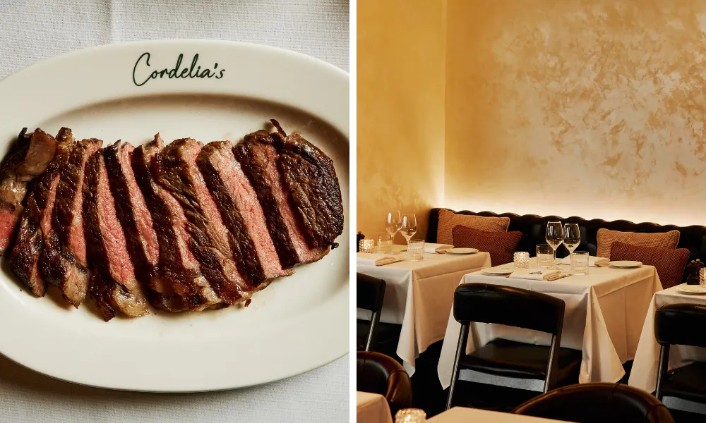 steaks at cordelias