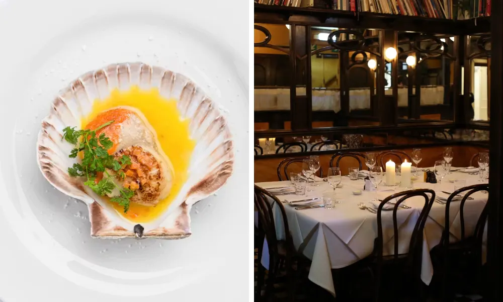 scallop at cafe st honore