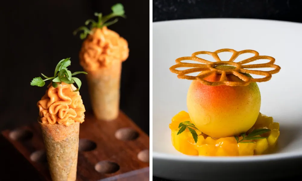 dishes at opheem
