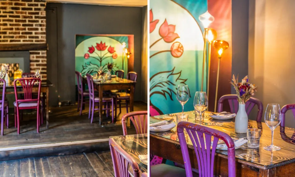 Interiors at Queen of Cups
