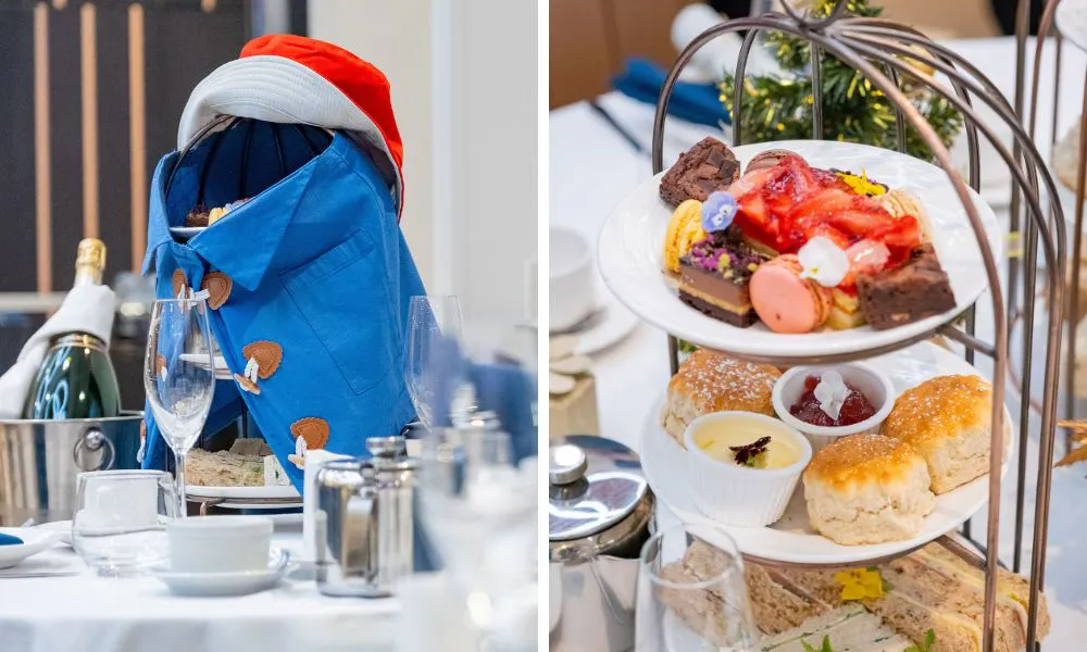 paddington bear themed afternoon tea