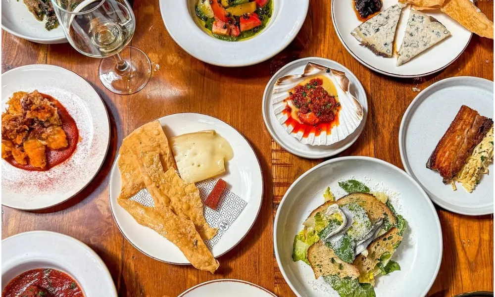 Tapas dishes from Bar 44 Cardiff