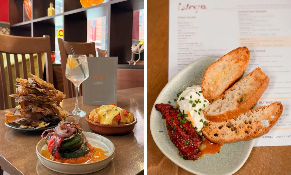 Lunya tapas dishes