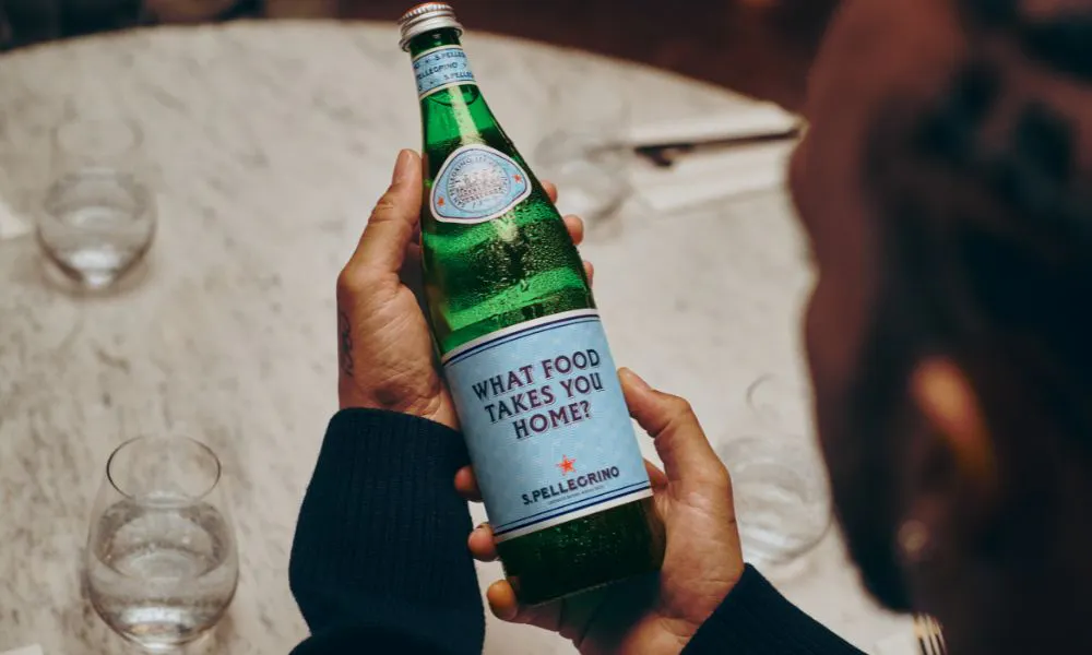 The bottle that sparks the conversation