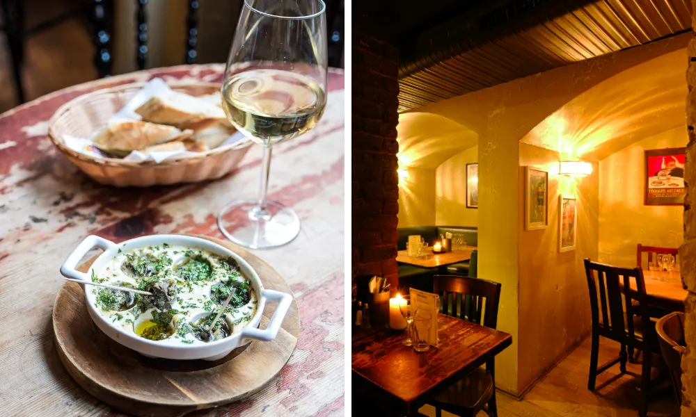 Air conditioned basement at Le Garrick