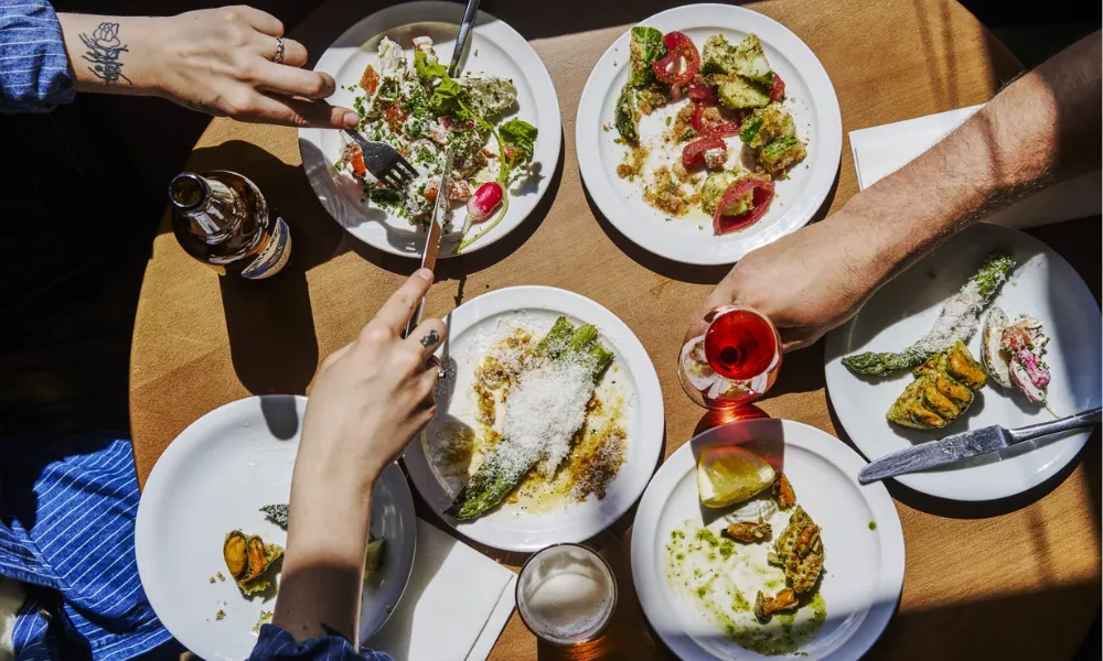 Summer dishes at the Camberwell Arms