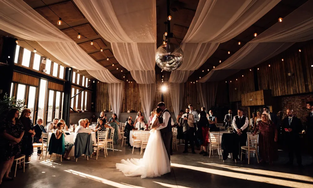 first dance at sedgewell barn