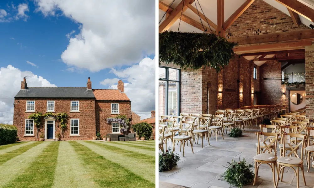 thirsk lodge barn ceremony