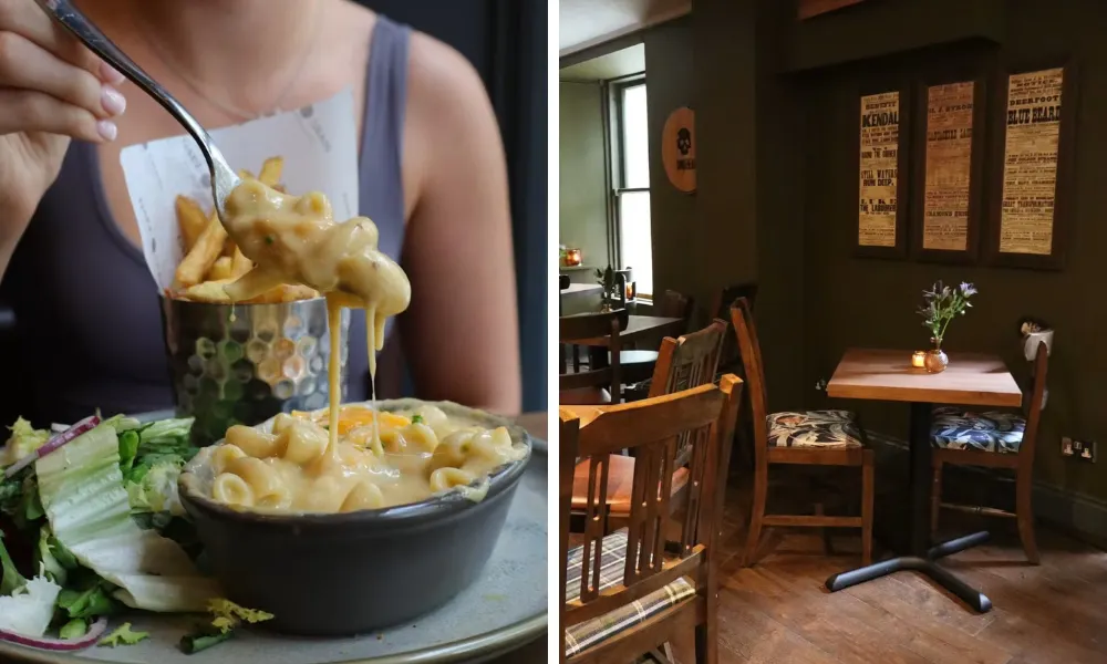 mac and cheese at gael and grain