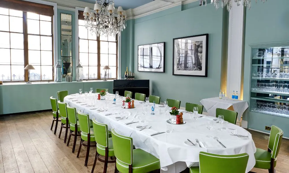 private dining room at 1 lombard street