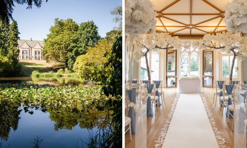 lake at kenwood hall hotel