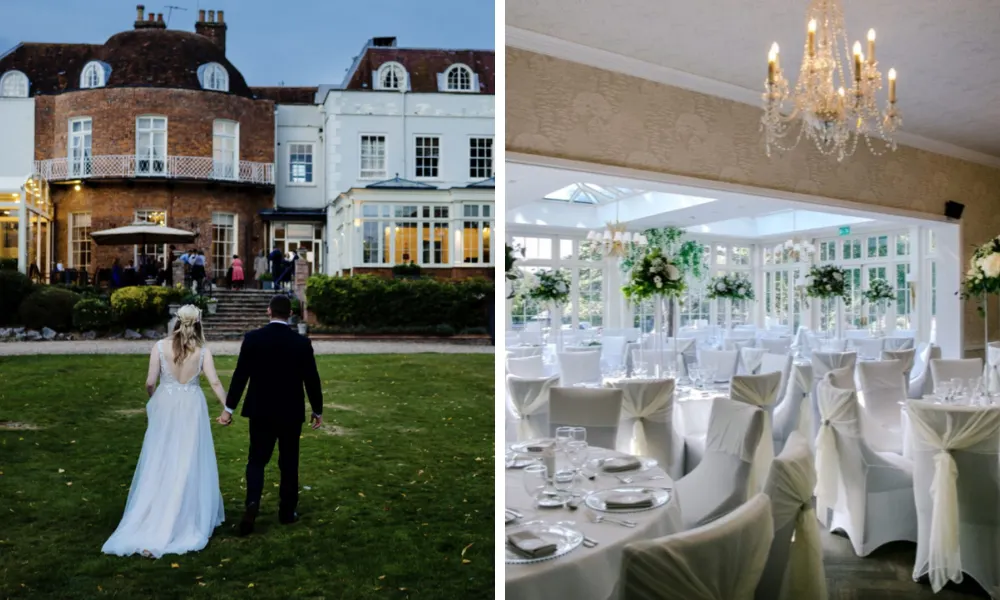 couple outside st michaels manor